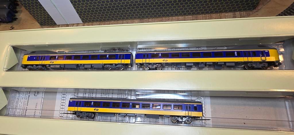 Minitrix 12829 NS koploper originele topstaat ovp!, Trix, Ophalen of Verzenden, Gelijkstroom, Locomotief