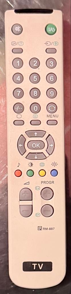 Sony RM-887 afstandsbediening, Ophalen, Gebruikt, Origineel, Tv