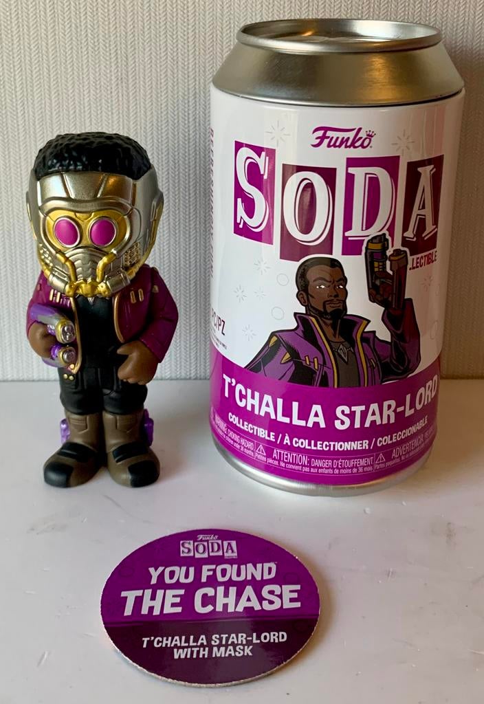 Funko Soda - T'Challa Star-Lord [CHASE], Ophalen of Verzenden, Nieuw
