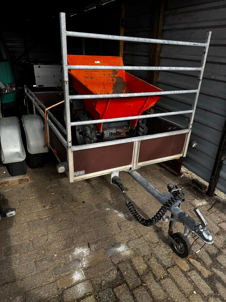 Saris aanhanger 1-asser, Ophalen, Zo goed als nieuw