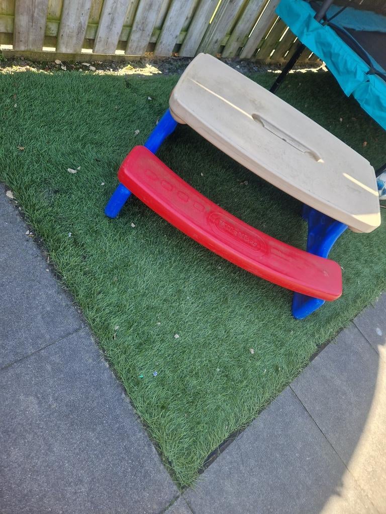 Little Tikes picknick bankje, Ophalen, Zo goed als nieuw, Plastic