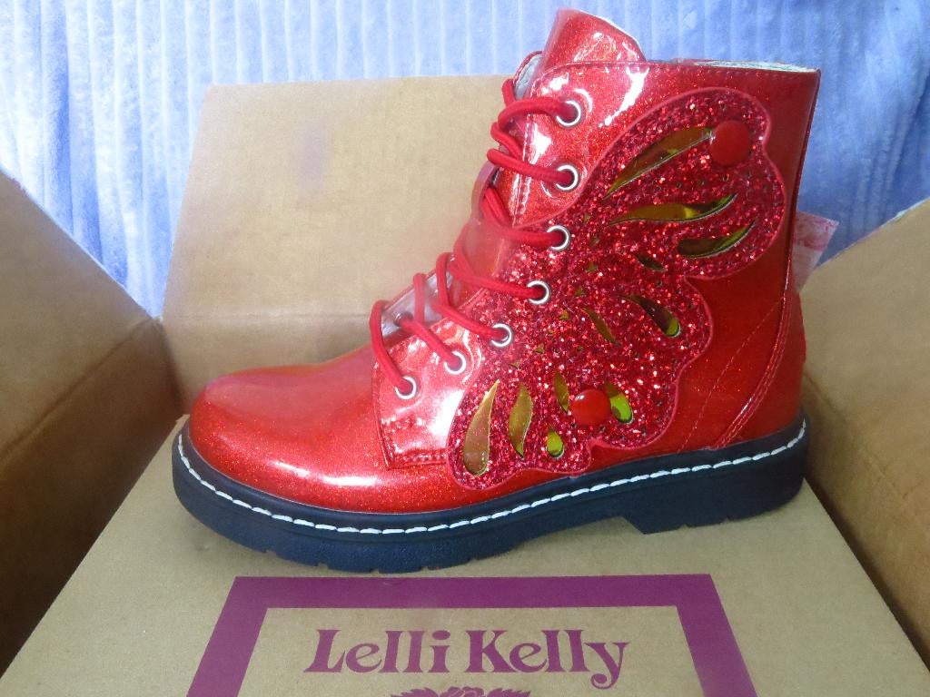 NIEUW - Lelli Kelly kinderlaarsjes "Glitter Wings" Maat: 33, Meisje, Nieuw, Ophalen of Verzenden, Laarzen