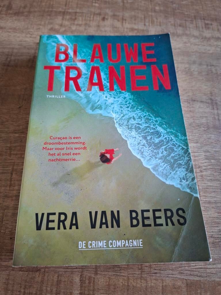 Boek Vera van Beers Blauwe Tranen Crime Compagnie, Ophalen of Verzenden, Gelezen