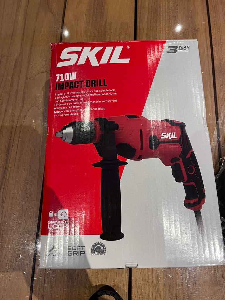 SKIL klopboormachine nieuw, Boormachine, 600 watt of meer, Nieuw, Ophalen of Verzenden