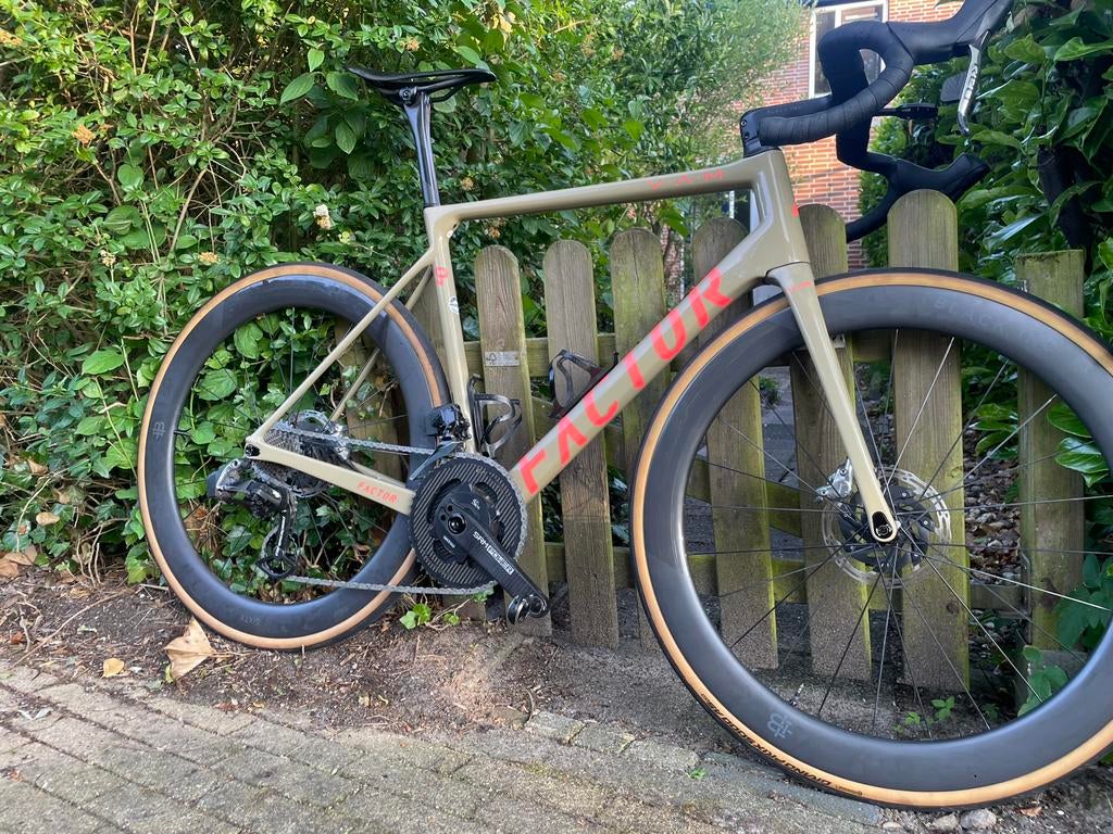 Factor O2 Vam Racefiets, Fietsen en Brommers, Fietsen | Racefietsen, Carbon, Zo goed als nieuw, Meer dan 20 versnellingen, 53 tot 57 cm