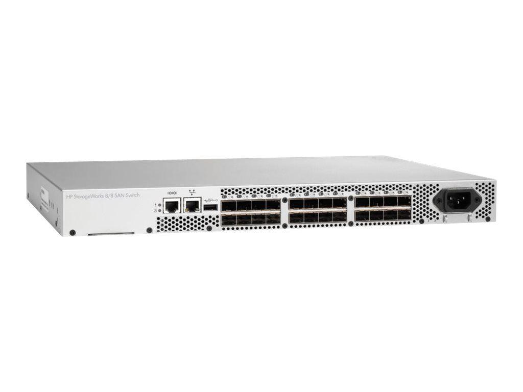 2x HP StorageWorks SAN Switch 8/8 – Fibre Channel, Computers en Software, Ophalen of Verzenden, Gebruikt