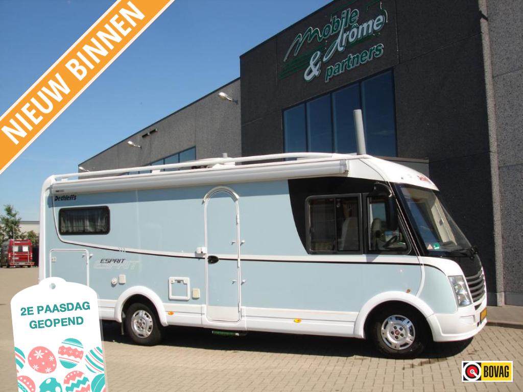 Dethleffs Esprit 6810 I Enkele bedden amp; hefbed, Ringverwarming, Fiat, Dethleffs, L-zit