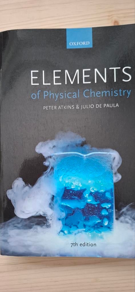 Elements of Physical Chemistry - Master Chemie, Ophalen of Verzenden, Beta, Zo goed als nieuw, HBO