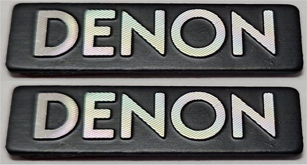 Denon Aluminium plaatje set, Ophalen of Verzenden
