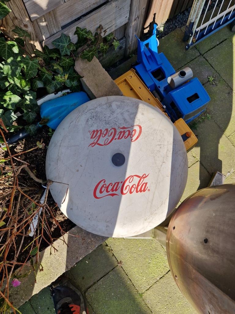 Coca-Cola parasolvoet, Tuin en Terras, Parasols, Ophalen of Verzenden