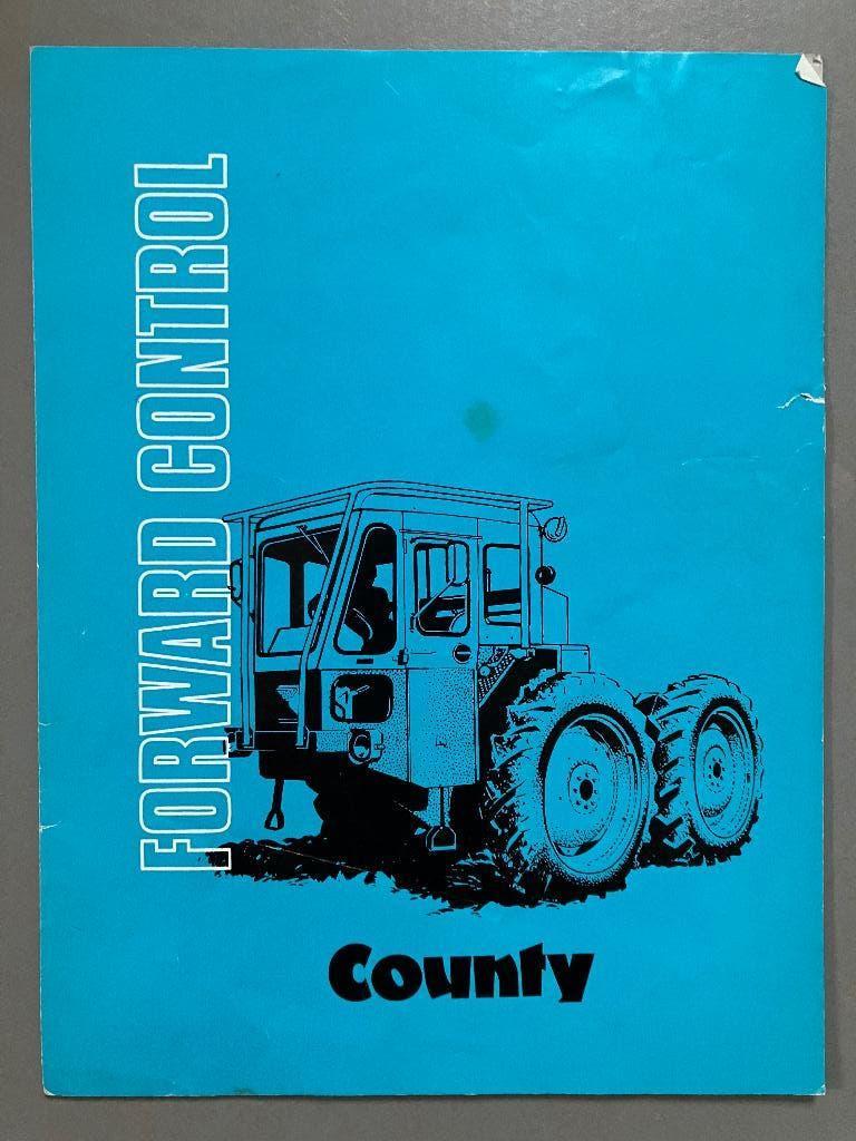 County trekker tractor folder brochure, Ophalen of Verzenden, Gelezen
