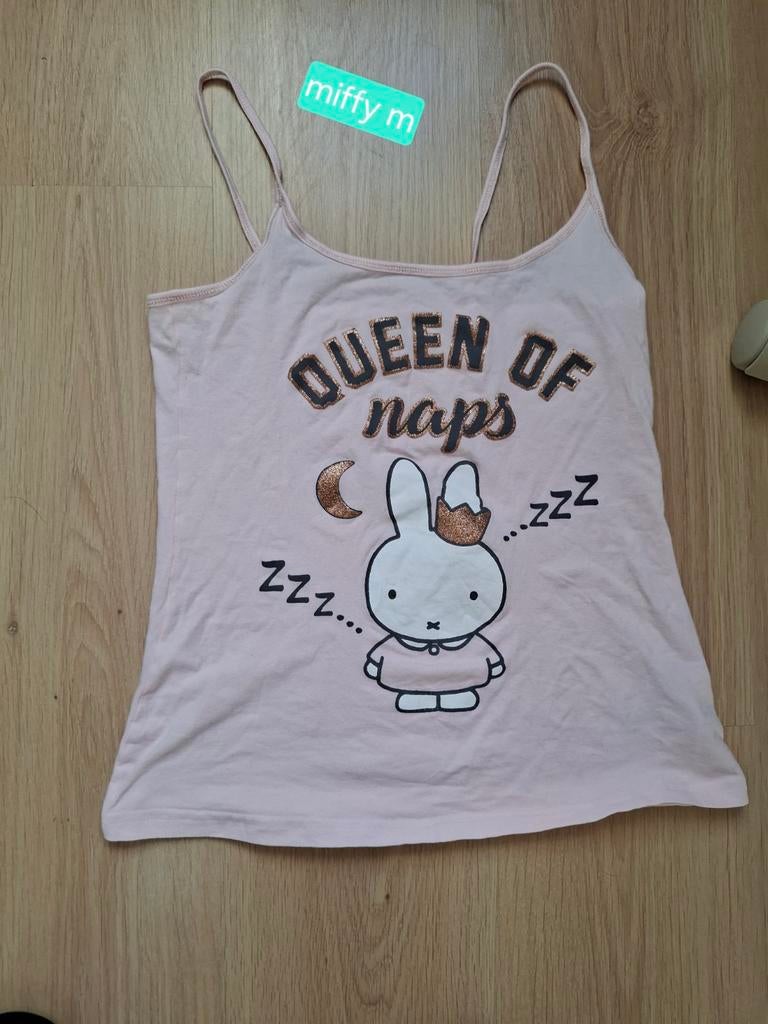 lichtroze Miffy (Nijntje) pyjamatop primark m, Kleding | Dames, Primark, Ophalen of Verzenden, Zo goed als nieuw, Maat 38/40 (M)