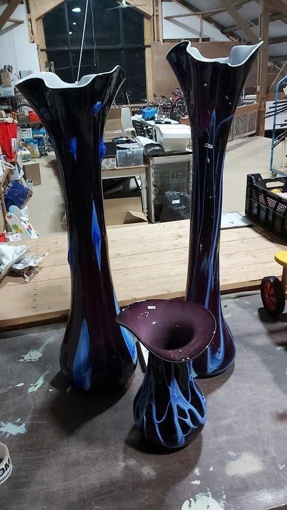 Murano vazen set 3 stuks, Ophalen