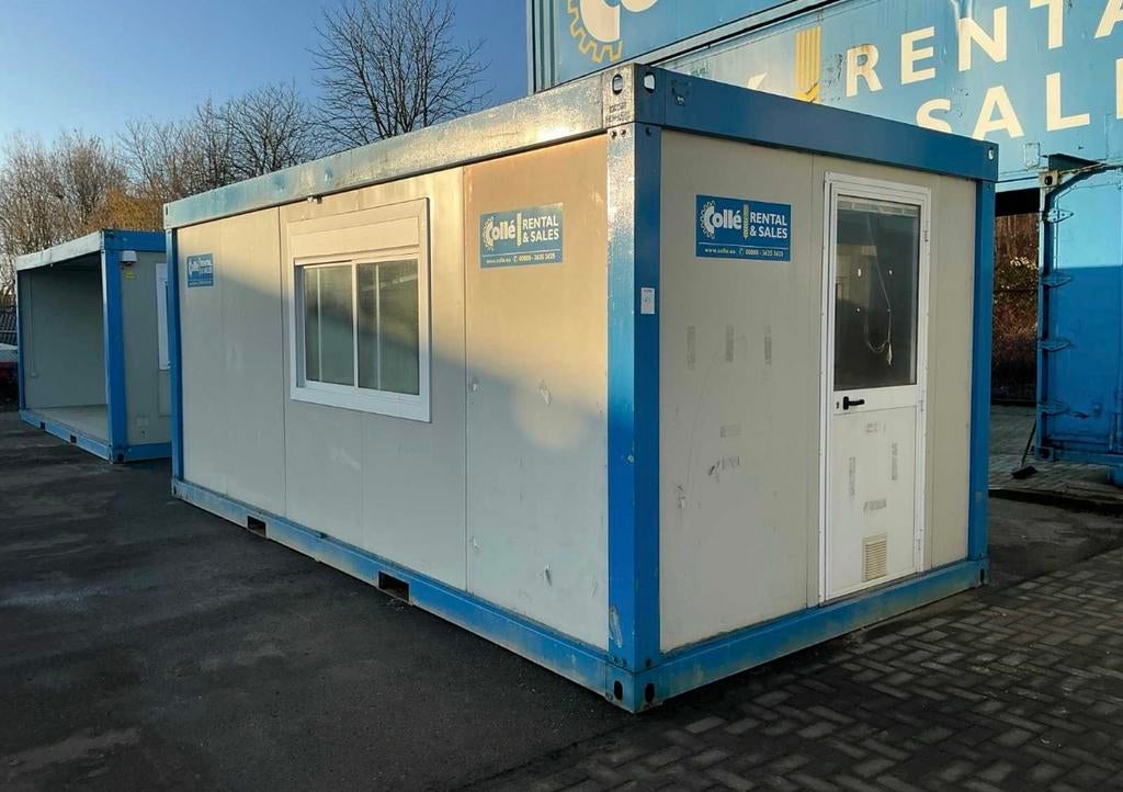 Te koop schaftkeet bouw unit, Doe-het-zelf en Verbouw, Bouwketen en Schaftketen, Ophalen