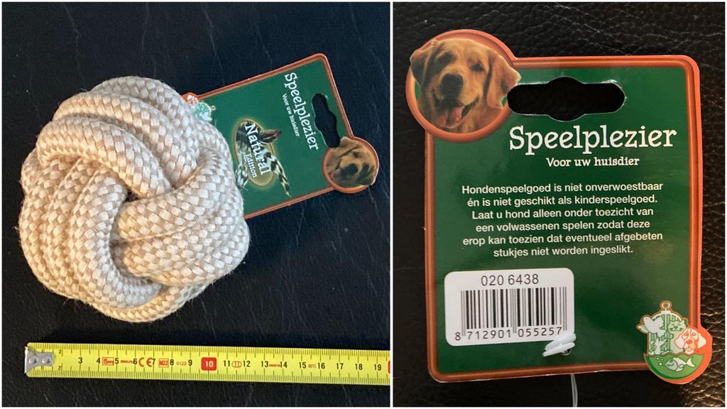 Hondenspeeltje Natural Edition, Ophalen, Nieuw