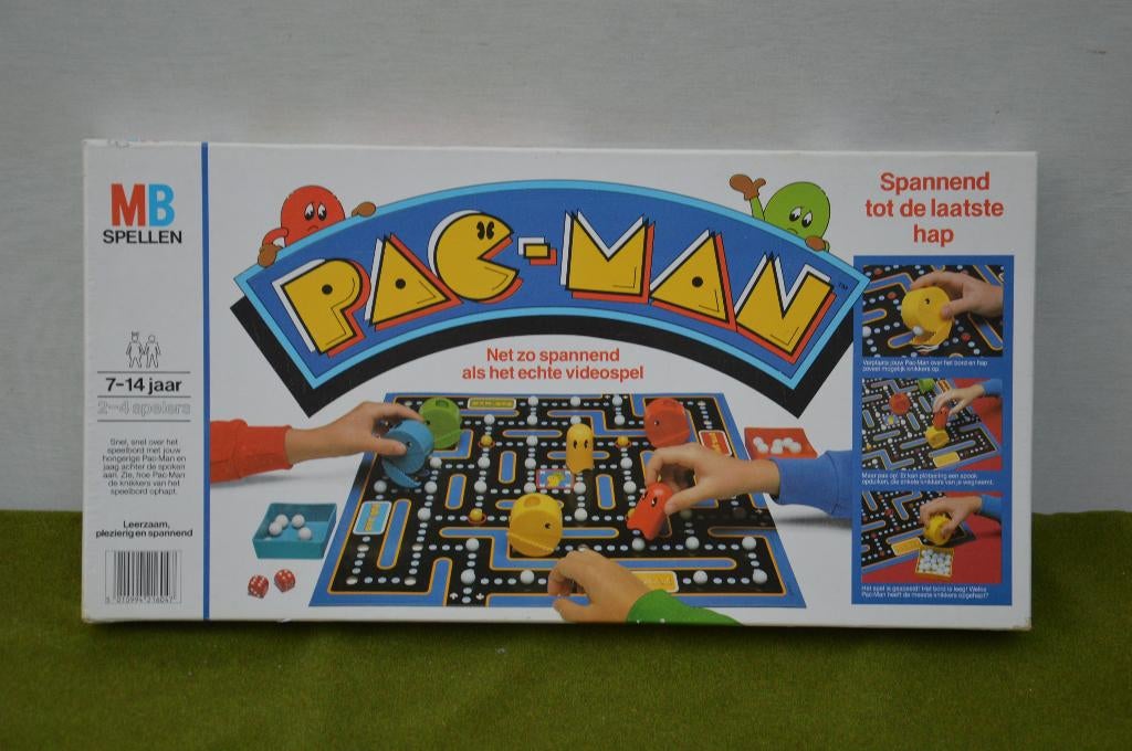 bordspel Pac-man uit 1982, net zo spannend als het videospel, Ophalen of Verzenden, Gebruikt