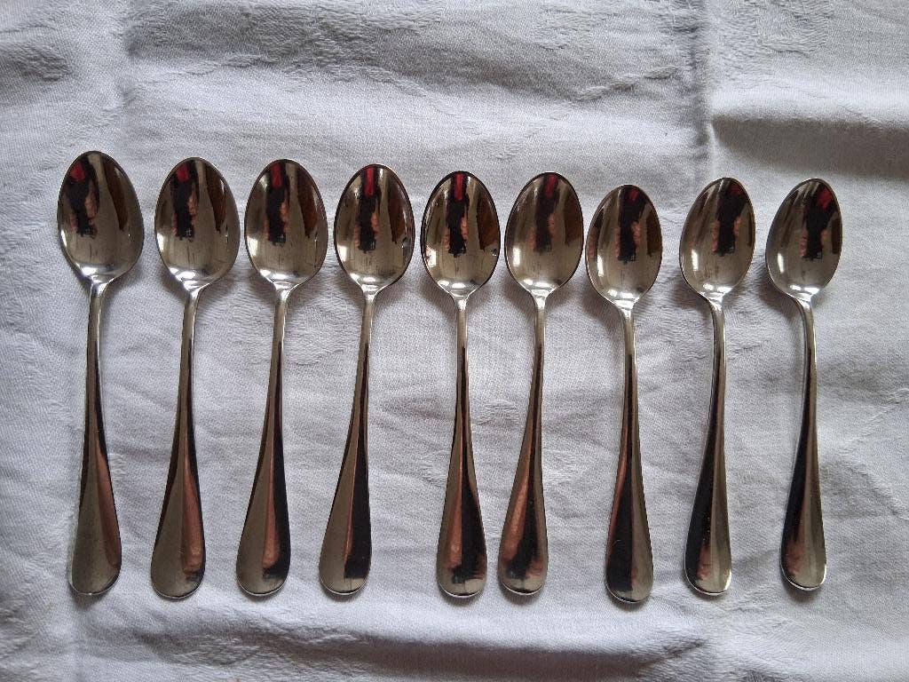 Keltum verzilverde theelepeltjes P1 Hollands glad *eureka*, Ophalen of Verzenden