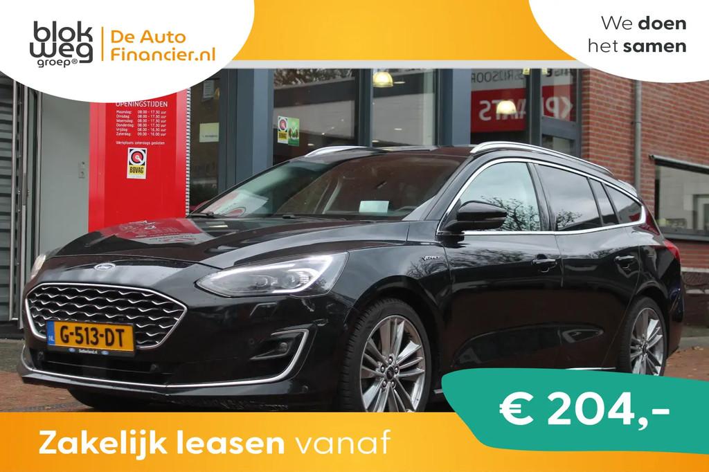 Ford Focus 1.0 EcoBoost *Vignale* | Trekhaak | € 11.990,00, Auto's, Ford, Focus, 125 pk, Gebruikt, Zwart