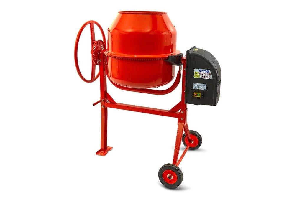 HBM Betonmolen, betonmixer 140 liter - 230 volt, Doe-het-zelf en Verbouw, Ophalen of Verzenden, Zo goed als nieuw