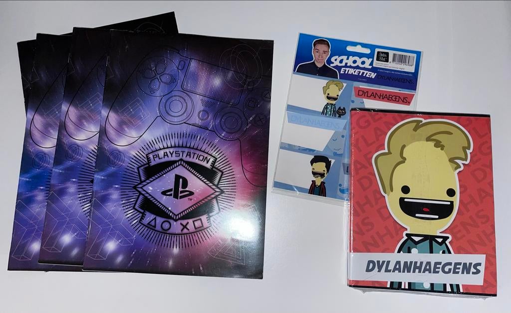 Schoolschriften van Dylan Haegen & Sony Playstation, Diversen, Ophalen of Verzenden, Nieuw