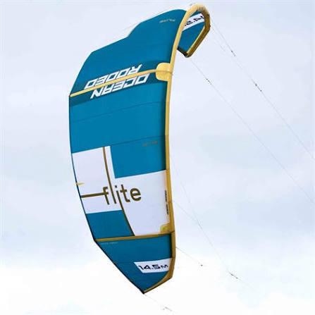Ocean Rodeo Flite AA 14.5m (5x gebruikt), Watersport en Boten, Kitesurfen, Geen board, Ophalen of Verzenden, Zo goed als nieuw