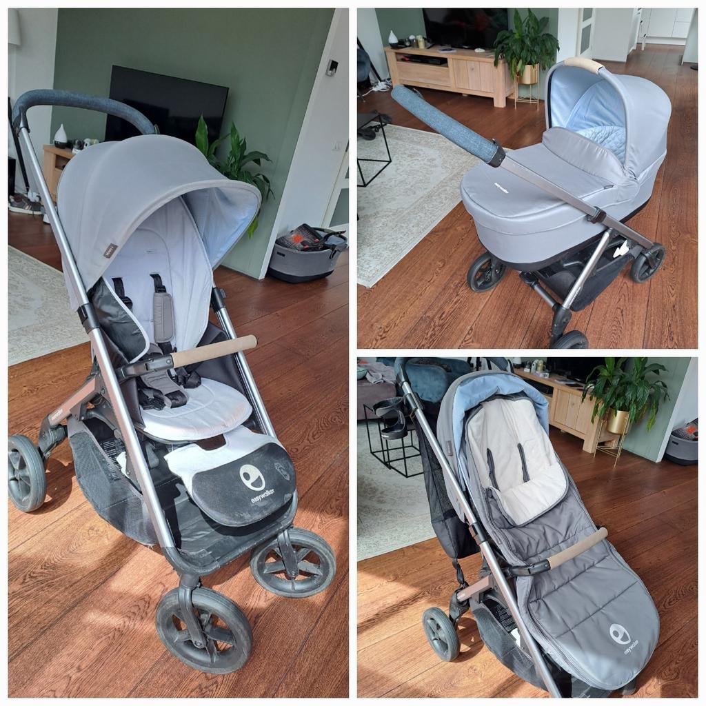 Easywalker 2in1 wandelwagen/kinderwagen, Kinderen en Baby's, Kinderwagens en Combinaties, Ophalen, Gebruikt, Overige merken, Verstelbare duwstang