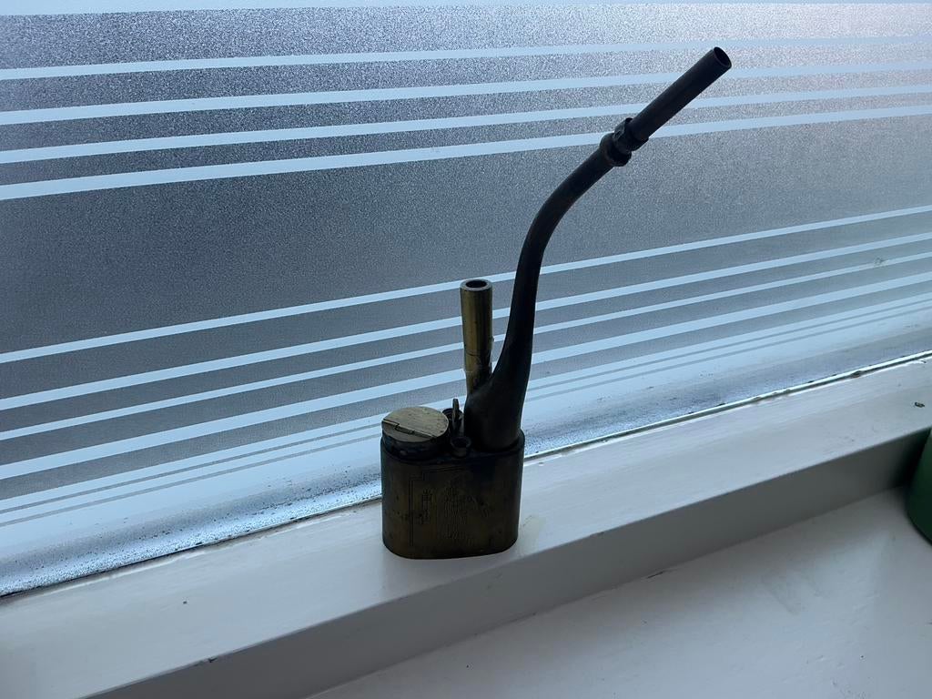 Koperen chinezen waterpijp., Ophalen of Verzenden