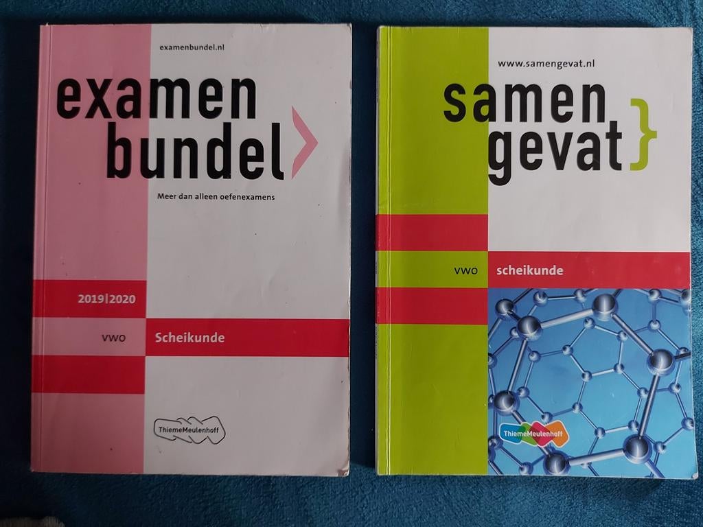 SET Samengevat & Examenbundel VWO Scheikunde, VWO, R.J. van der Vecht; E.J. Gijben, Ophalen of Verzenden, Zo goed als nieuw