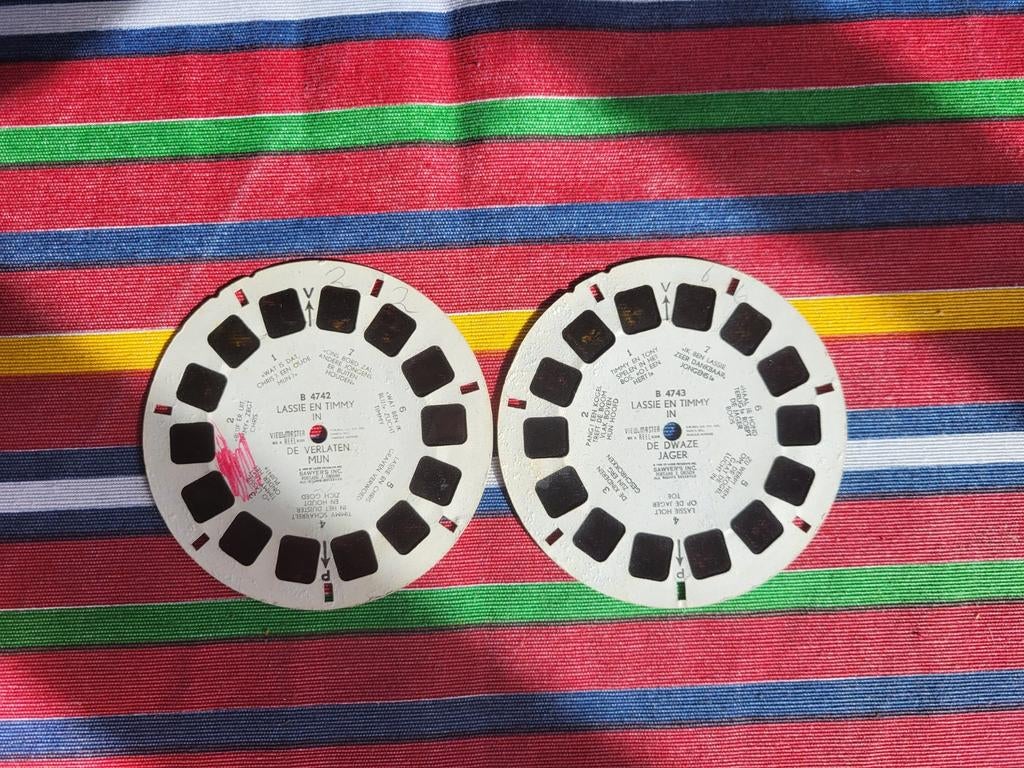 2 viewmaster reels (1 euro p.stuk), Ophalen of Verzenden, Gebruikt