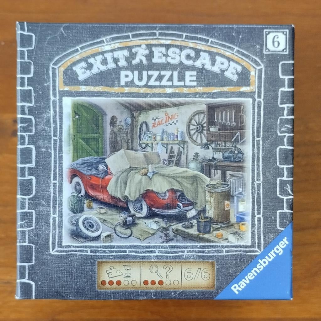 EXIT Escape Puzzle 6: Duitstalig, Ophalen of Verzenden, Minder dan 500 stukjes, Zo goed als nieuw, Legpuzzel