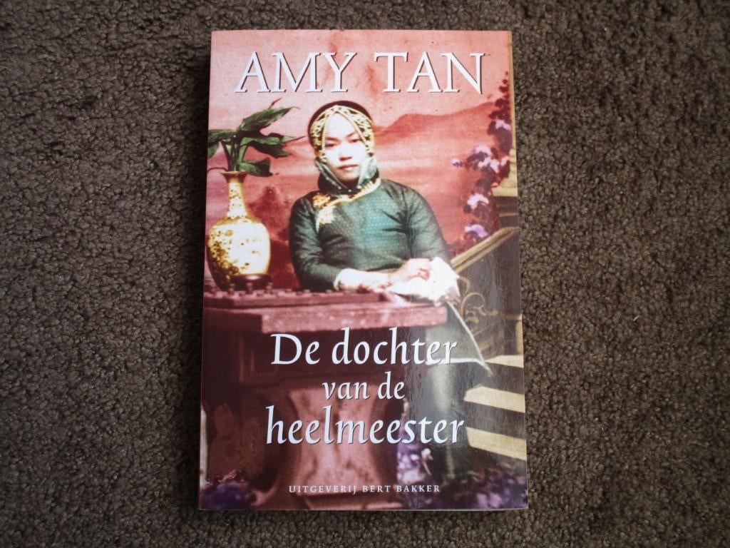 Nr.97: Boek Roman van Amy Tan - De Dochter van de Heelmeest, Boeken, Ophalen of Verzenden, Zo goed als nieuw, Amy Tan, Amerika