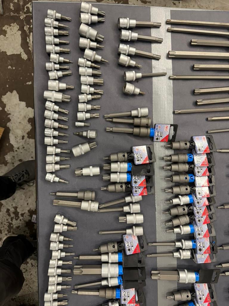 Partij nieuwe torx doppen, Ophalen of Verzenden, Nieuw