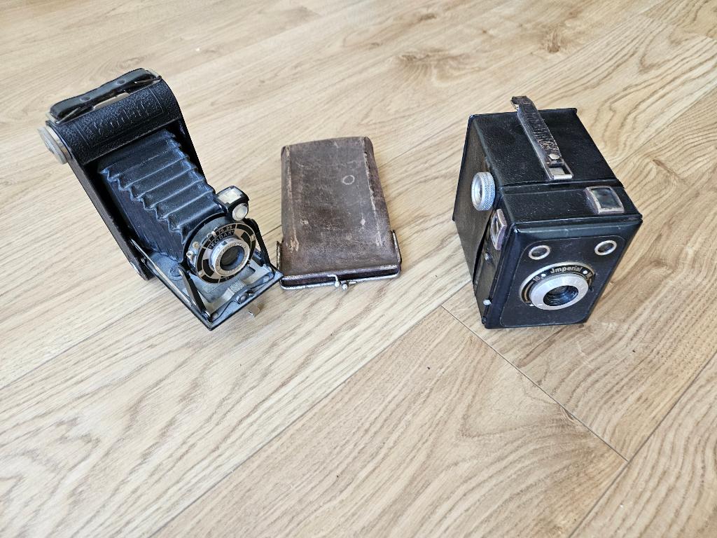 2 Antieke fototoestelen, Ophalen, Voor 1940, Fototoestel