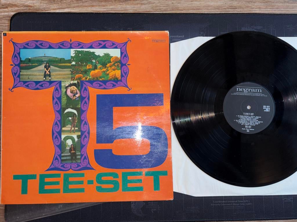 Tee-Set T-five LP met handtekeningen+kaart, Ophalen of Verzenden, 1960 tot 1980, Gebruikt, 12 inch