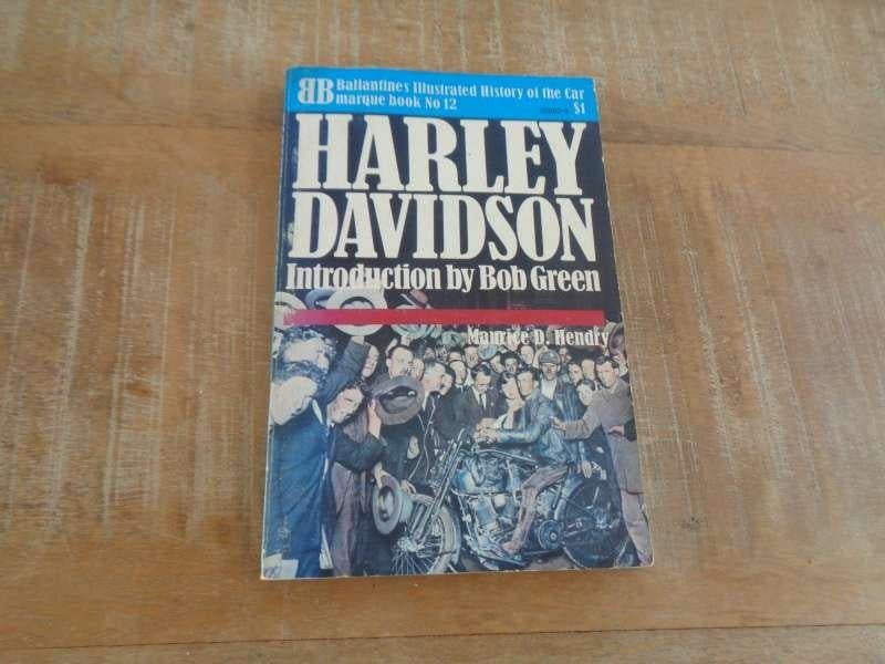 Harley Davidson - introduction by Bob Green - Druk 1972, Verzenden, Gelezen