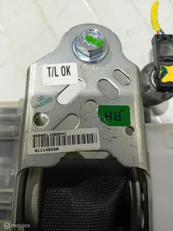 Gordel Hyundai I20, Auto-onderdelen, Interieur en Bekleding, Gebruikt, Ophalen of Verzenden