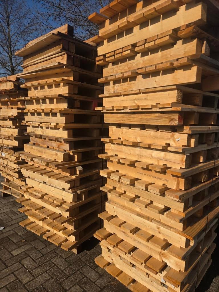 Steen pallets opslag  stevige pallets europallet 80x120, Ophalen