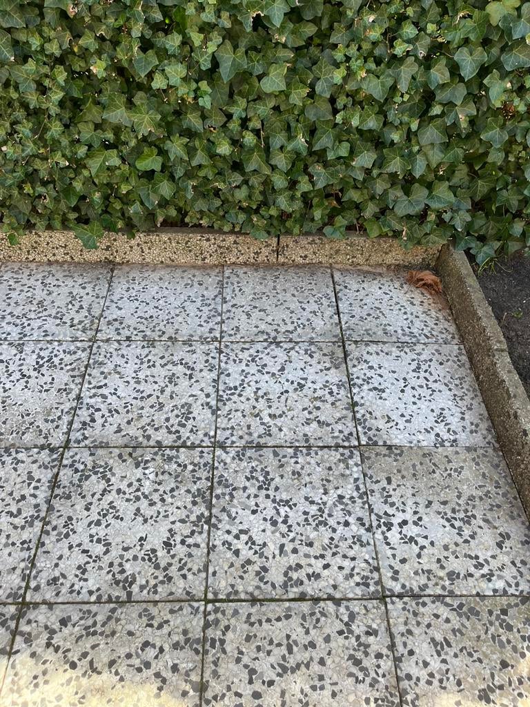 Tuin tegels gratis, Tuin en Terras, Tuinmeubel-accessoires, Ophalen, Gebruikt