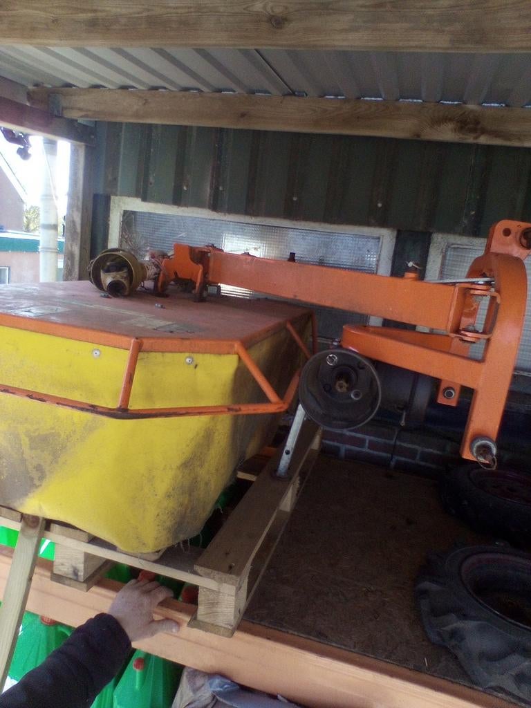 Bellomit cyclomaaier 115cm voor compact trekkers, Cirkelmaaier, Gebruikt, Ophalen of Verzenden, 50 cm of meer