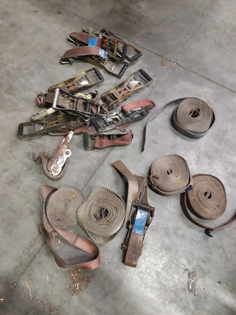 Partij gebruikte spanbanden te koop., Ophalen of Verzenden