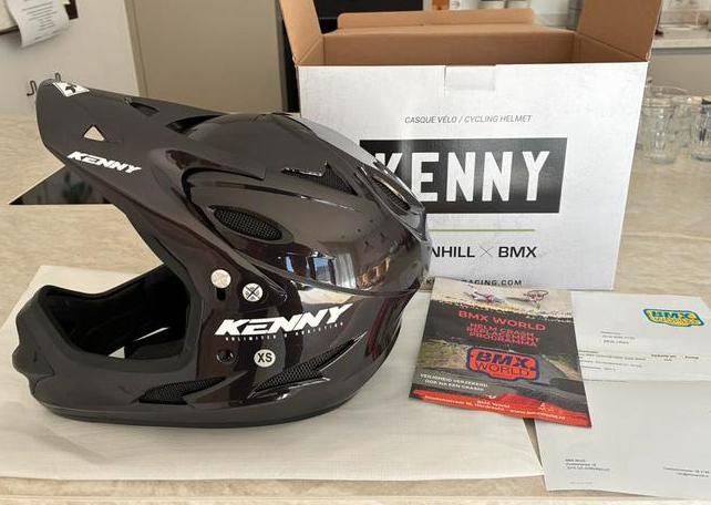 Kenny BMX Downhill Helm Solid Black 2025 - maat XS, Fietsen en Brommers, Fietsaccessoires | Fietshelmen, XS, Jongen of Meisje