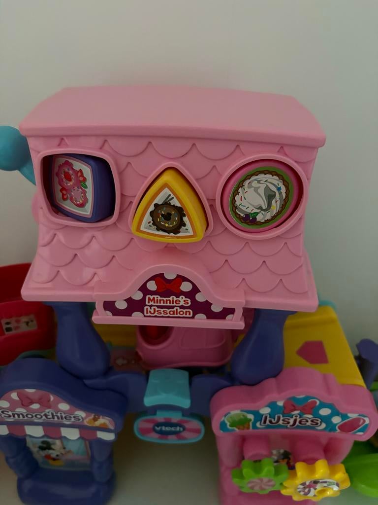 VTech Minnie Mouse IJssalon met Toet Toet auto’s, Ophalen, Zo goed als nieuw, 2 tot 4 jaar
