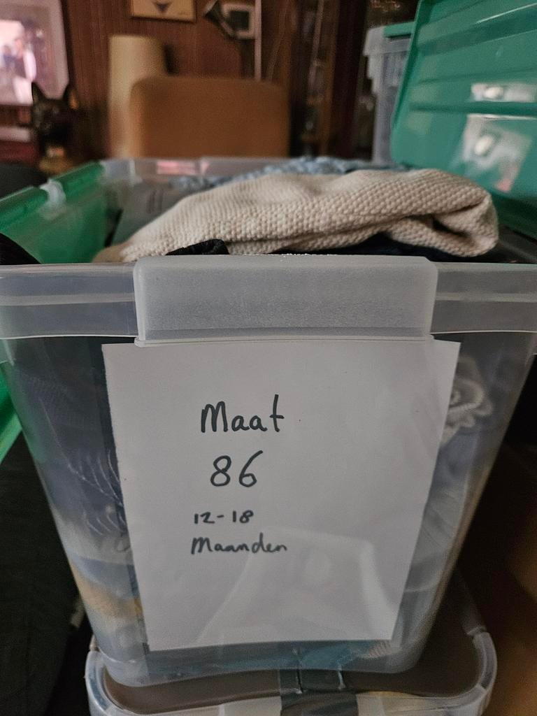 Babykleding voor jongens maat 86 pakket of los te koop, Ophalen, Gebruikt, Jongetje, Setje