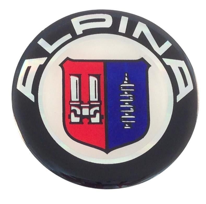 BMW Alpina 3D doming sticker #1, Ophalen of Verzenden
