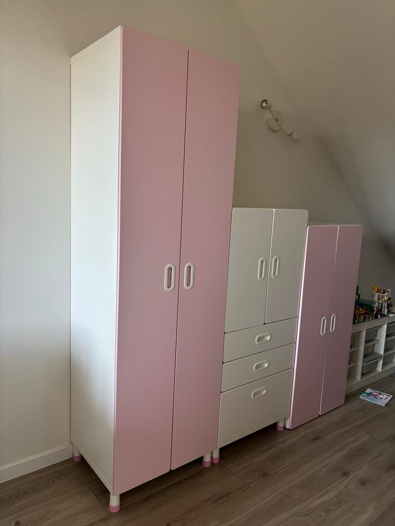 Stuva / Smastad hoge kast, Kinderen en Baby's, Kinderkamer | Commodes en Kasten, Ophalen, Gebruikt, Kast, 50 tot 70 cm