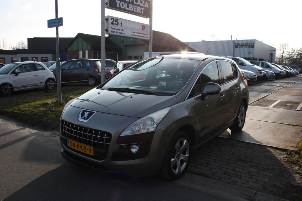 Peugeot 3008 1.6 VTi Première nw apk, Auto's, Voorwielaandrijving, Stof, Gebruikt, Zwart