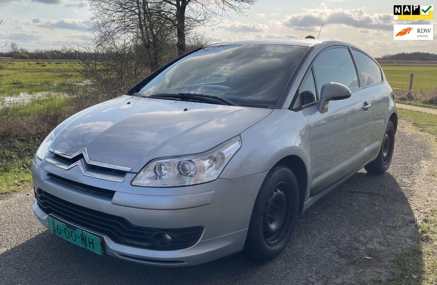 Citroen C4 Coupé 1.6-16V LPG-G3 Goedkoop rijden! Nieuwe APK, Auto's, Citroën, Bedrijf, Te koop, C4, ABS, Airbags, Airconditioning