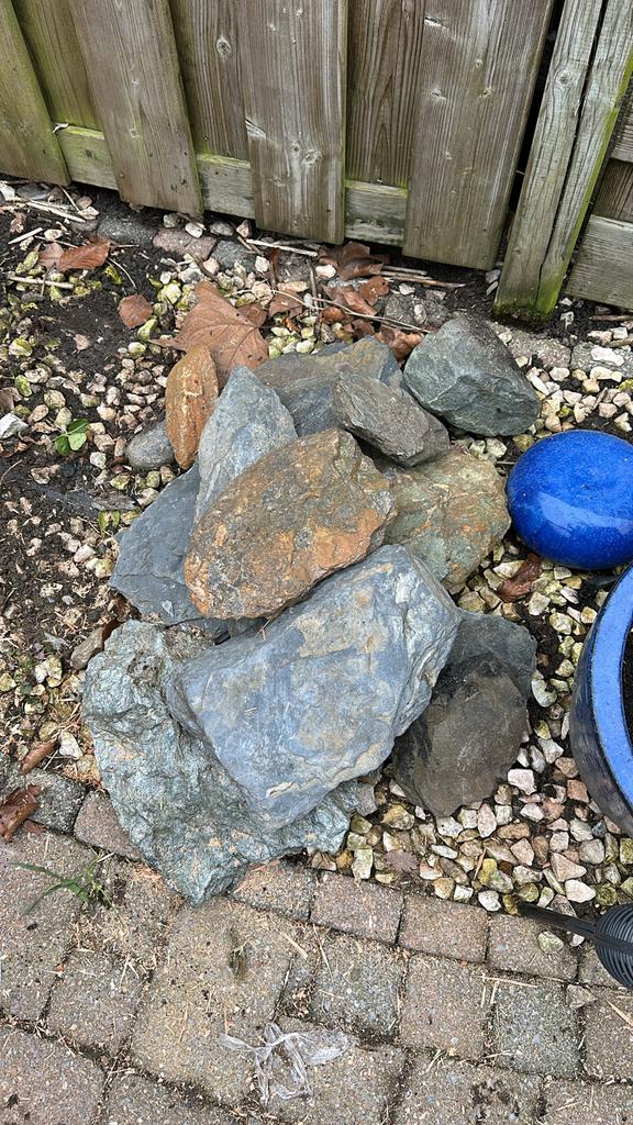 Sierstenen voor de tuin, Ophalen, Overige materialen, Gebruikt, Kei