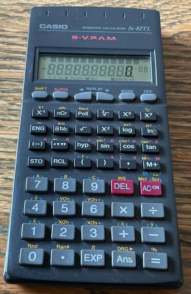 Casio Fx82TL wetenschappenlijke rekenmachine, Ophalen of Verzenden, Zo goed als nieuw