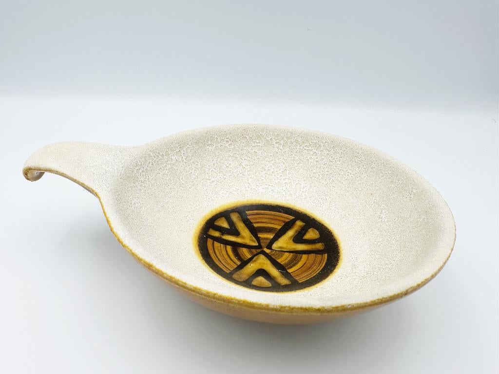 Dümler & Breiden schaal West Germany, Gebruikt, Porselein of Keramiek, Schaal, Rond